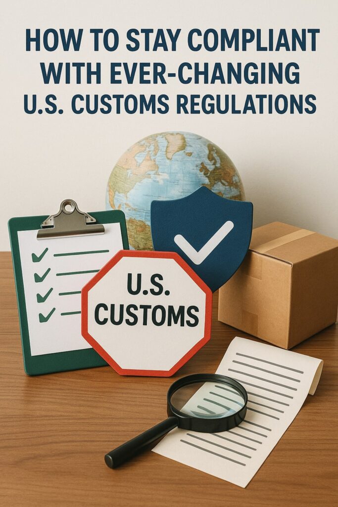 How to Stay Compliant with Ever-Changing U.S. Customs Regulations
