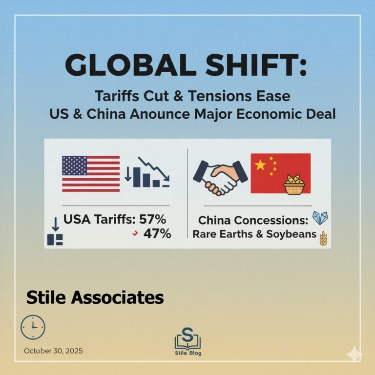 Global Shift: Tariffs Cut & Tension Ease US & China Announce Major Economic Deal