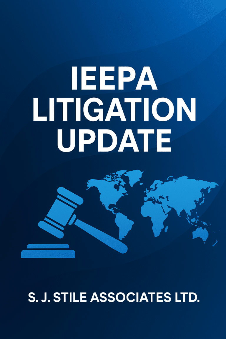 IEEPA Litigation Update