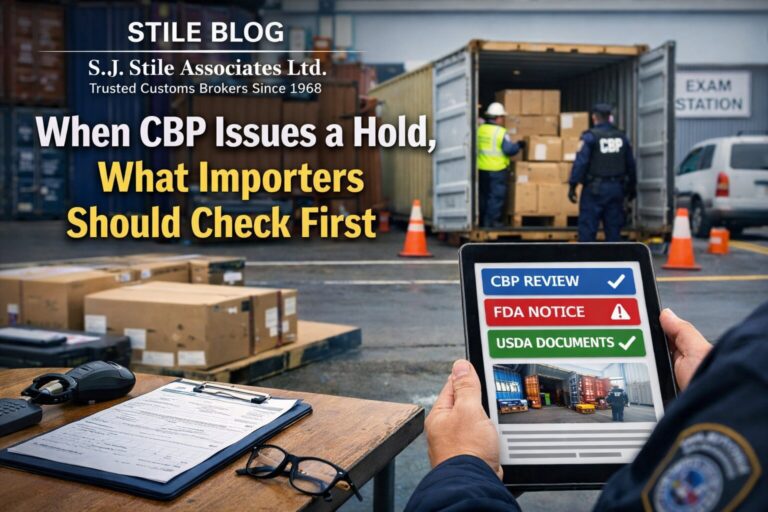 When CBP Issues a Hold, What Importers Should Check First