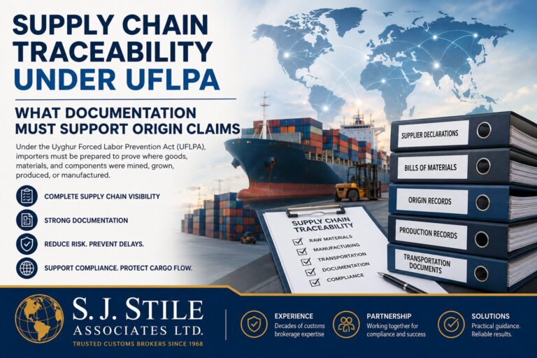 Supply Chain Traceability Under UFLPA, What Documentation Must Support Origin Claims